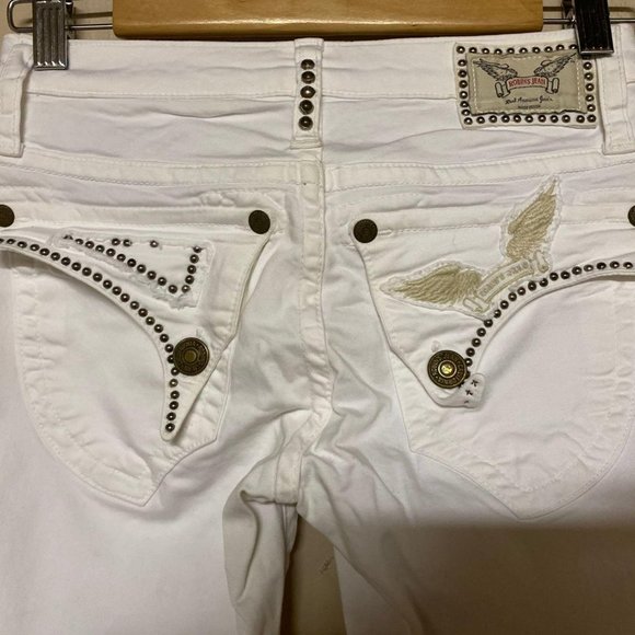 Robin’s Jeans White Skinny Jeans Ladies 24 - Picture 4 of 5